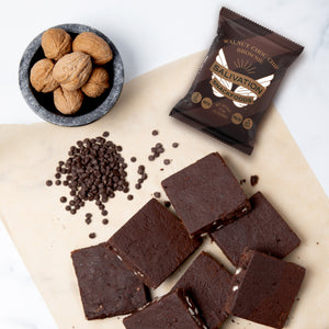 Keto Walnut Brownies from Salivation Snackfoods